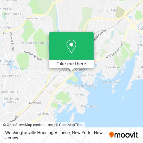 Washingtonville Housing Alliance map