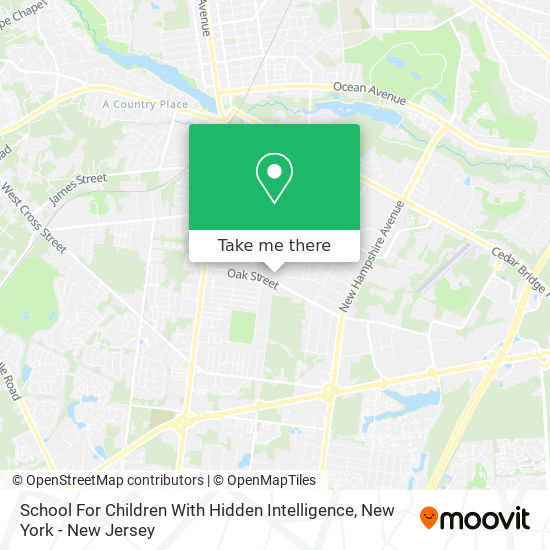 Mapa de School For Children With Hidden Intelligence