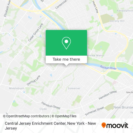 Mapa de Central Jersey Enrichment Center