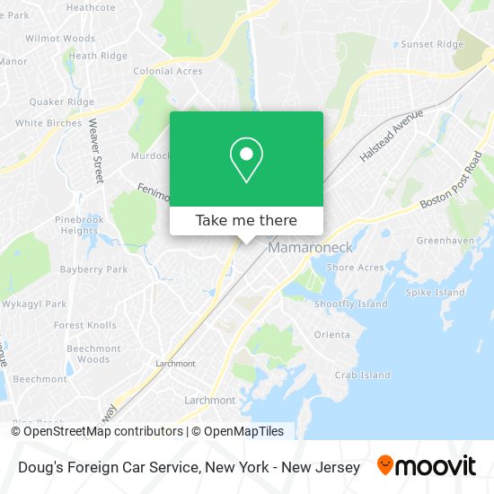 Mapa de Doug's Foreign Car Service