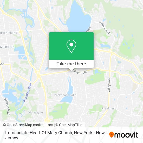 Immaculate Heart Of Mary Church map