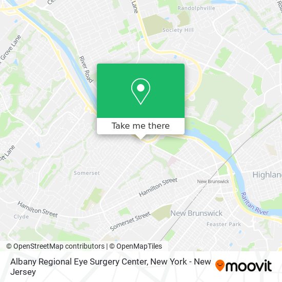 Albany Regional Eye Surgery Center map