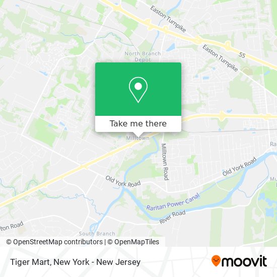 Tiger Mart map