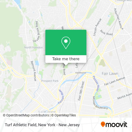 Mapa de Turf Athletic Field