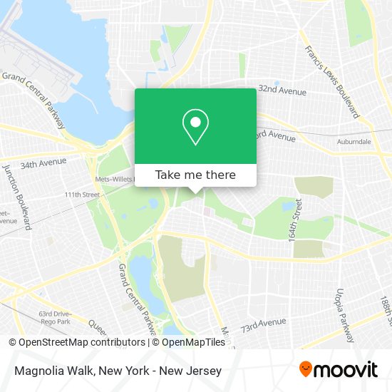 Magnolia Walk map