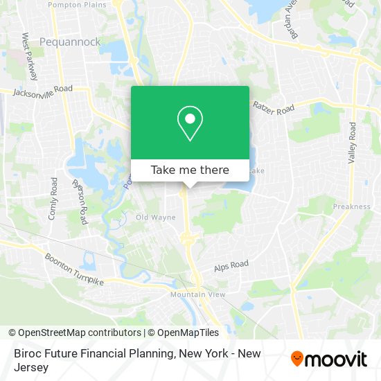 Mapa de Biroc Future Financial Planning