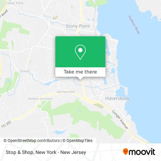 Stop & Shop map