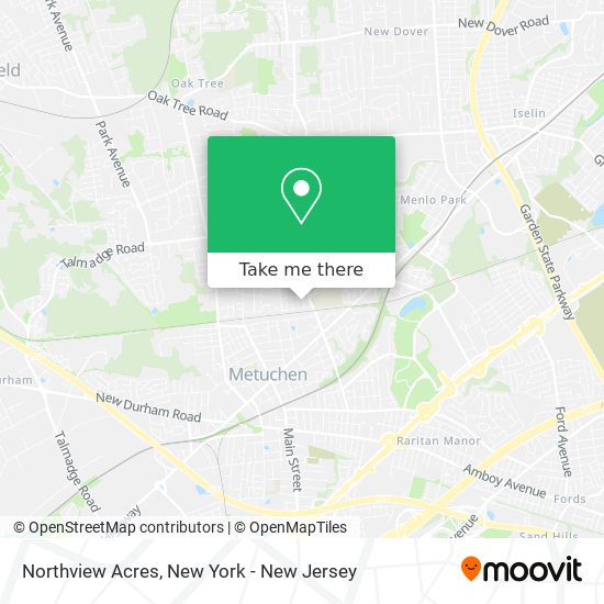 Northview Acres map