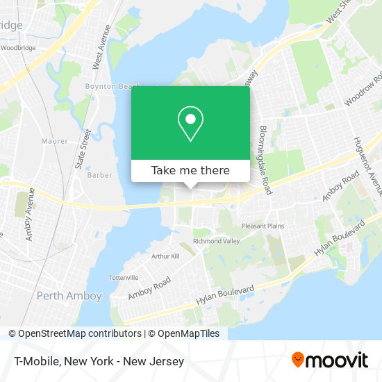 T-Mobile map