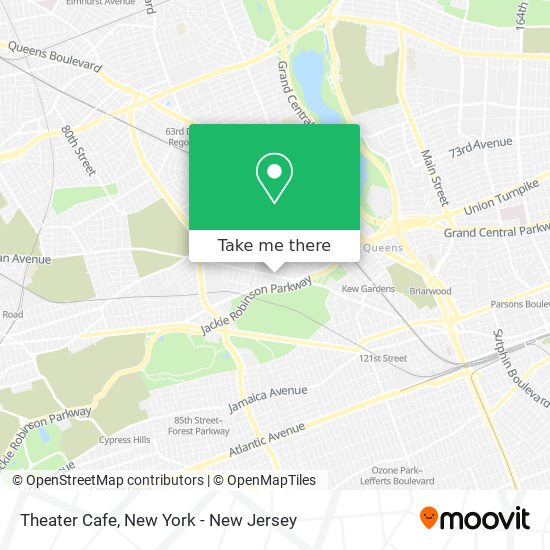 Mapa de Theater Cafe