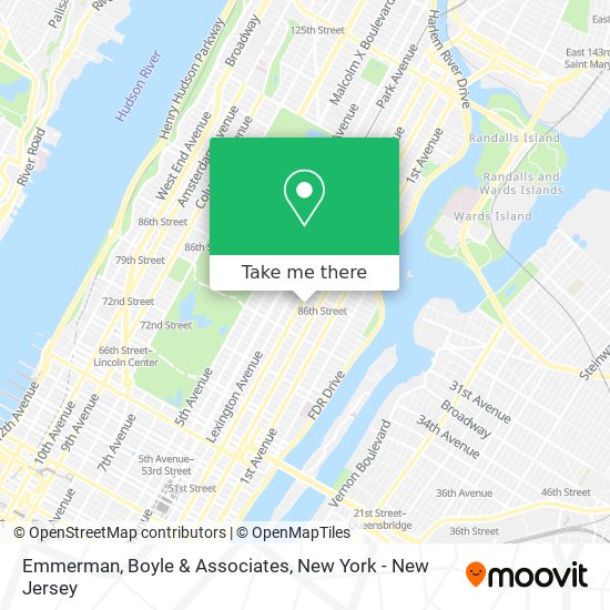 Mapa de Emmerman, Boyle & Associates
