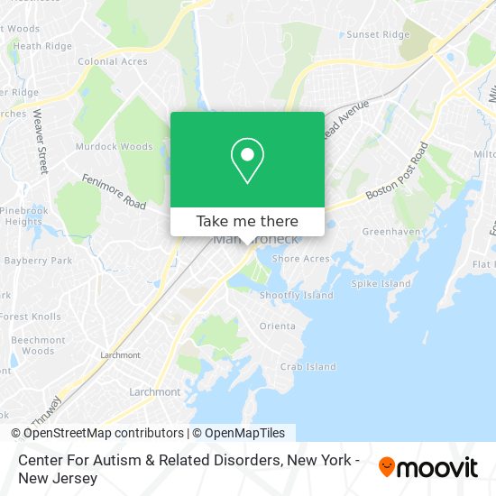 Center For Autism & Related Disorders map