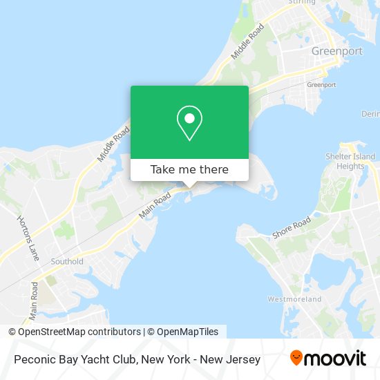 Mapa de Peconic Bay Yacht Club