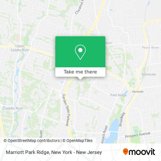 Marriott Park Ridge map