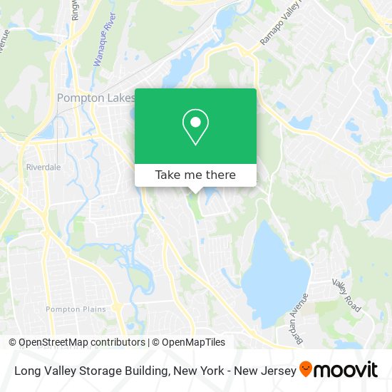 Mapa de Long Valley Storage Building
