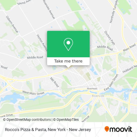 Mapa de Rocco's Pizza & Pasta