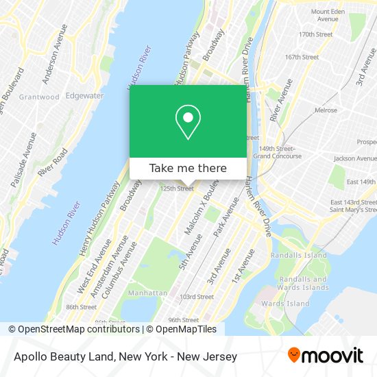 Mapa de Apollo Beauty Land