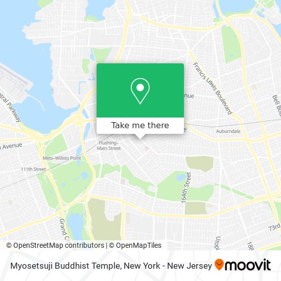 Myosetsuji Buddhist Temple map