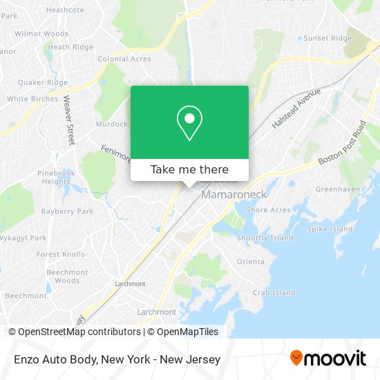 Enzo Auto Body map