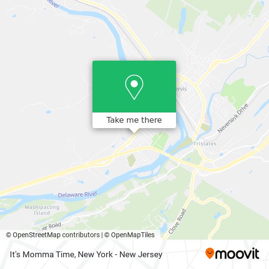 It's Momma Time map