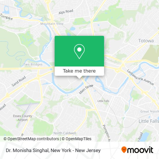 Dr. Monisha Singhal map