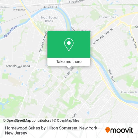 Homewood Suites by Hilton Somerset map