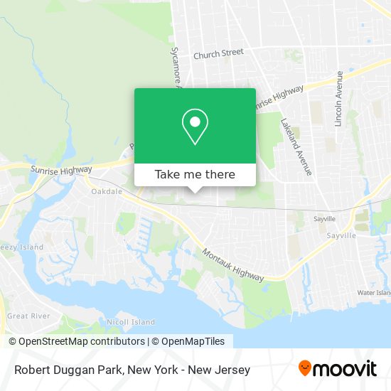 Robert Duggan Park map