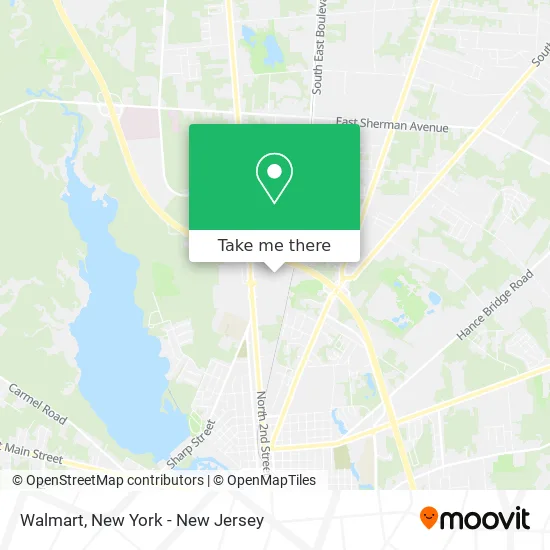 Walmart map