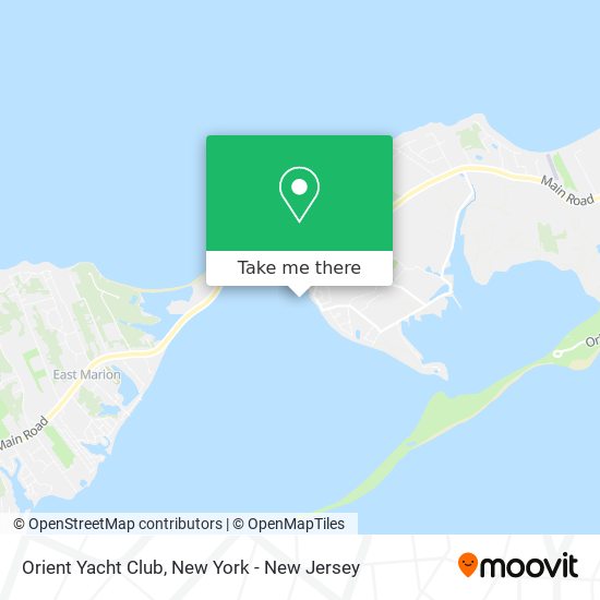 Mapa de Orient Yacht Club
