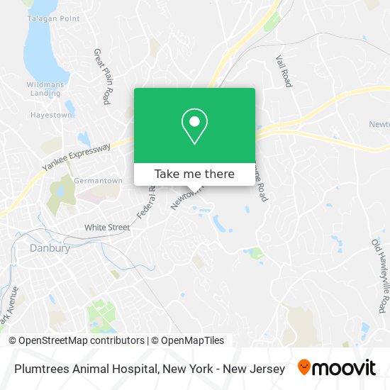 Plumtrees Animal Hospital map