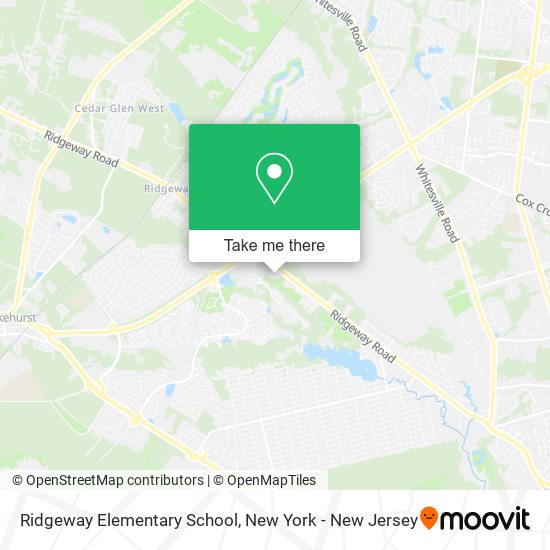 Mapa de Ridgeway Elementary School
