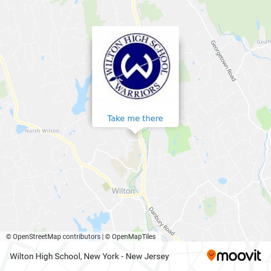 Mapa de Wilton High School