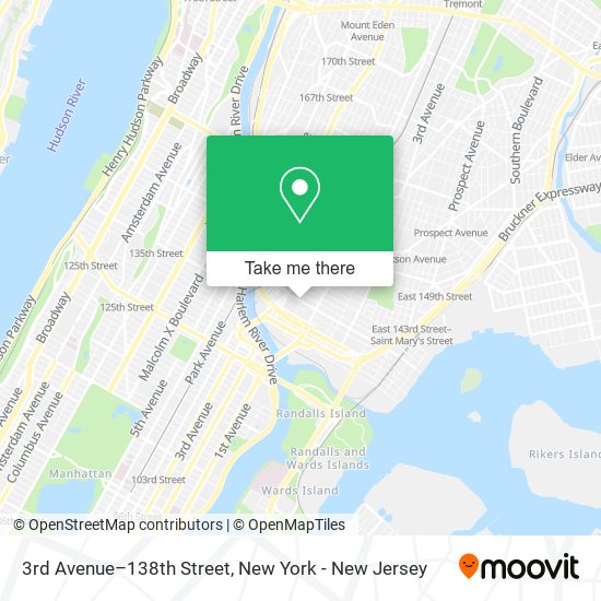 Mapa de 3rd Avenue–138th Street