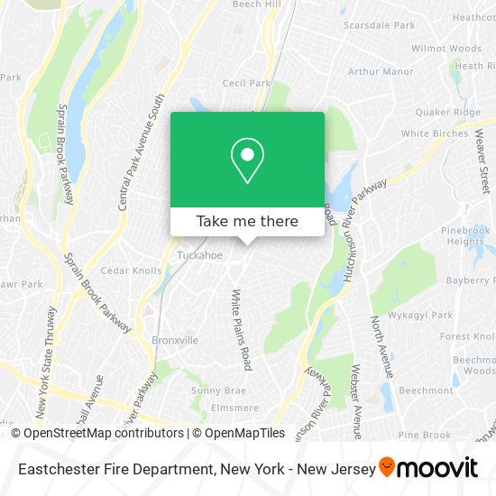 Mapa de Eastchester Fire Department
