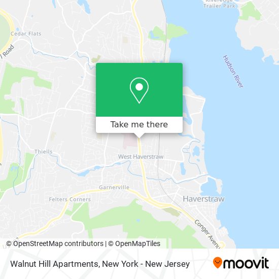 Walnut Hill Apartments map