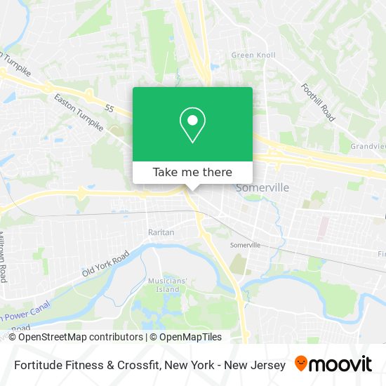 Fortitude Fitness & Crossfit map