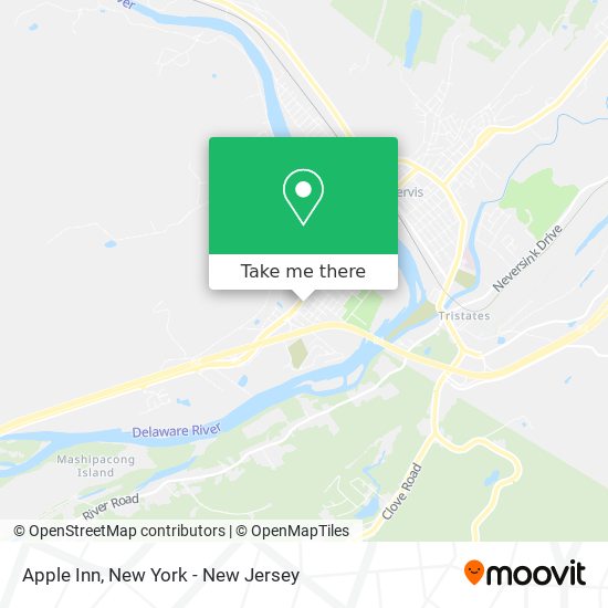 Apple Inn map