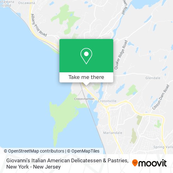 Mapa de Giovanni's Italian American Delicatessen & Pastries