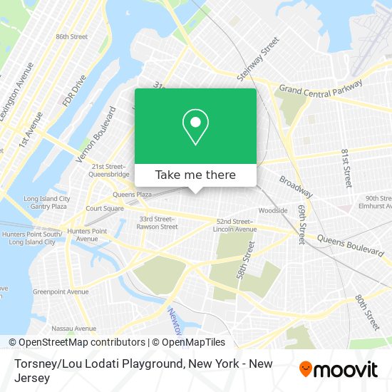 Torsney/Lou Lodati Playground map