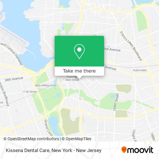 Mapa de Kissena Dental Care