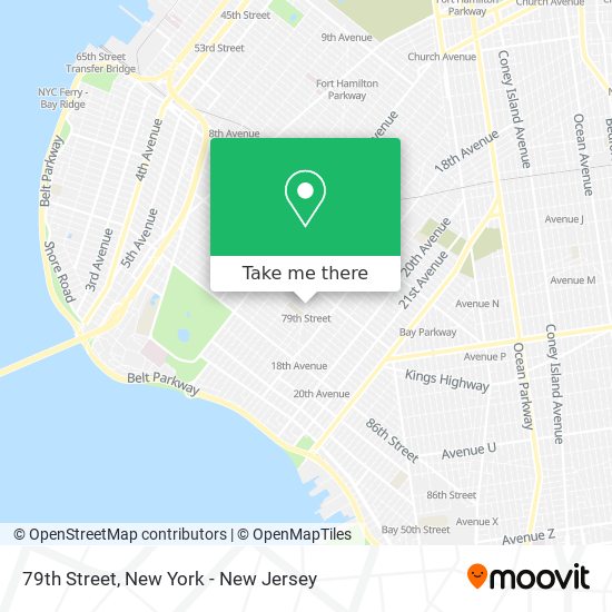 Mapa de 79th Street