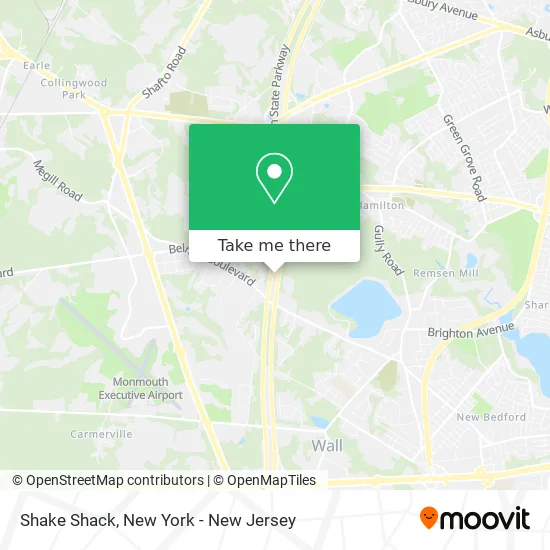Shake Shack map