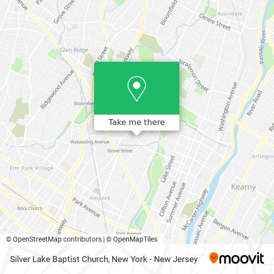 Mapa de Silver Lake Baptist Church