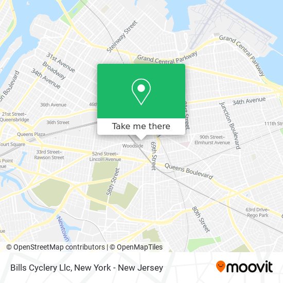 Bills Cyclery Llc map