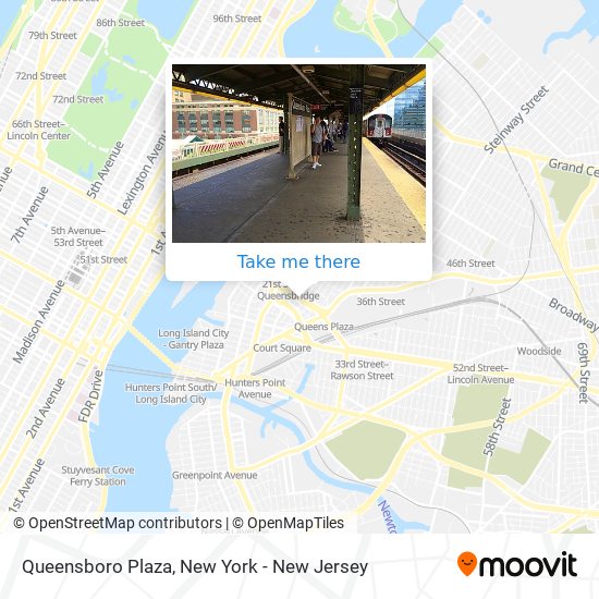 Mapa de Queensboro Plaza