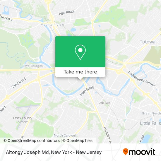 Altongy Joseph Md map