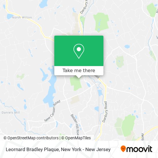 Leornard Bradley Plaque map