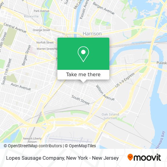 Lopes Sausage Company map