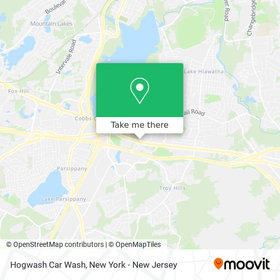 Hogwash Car Wash map