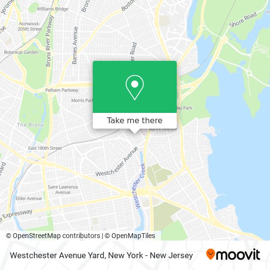 Mapa de Westchester Avenue Yard